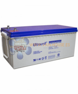 Batería GEL 12V 230Ah Ultracell UCG-230-12…