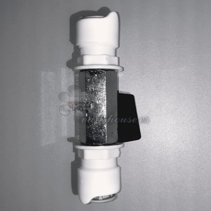 Grifo de Cierre de 12mm (Llave de Paso y Conexión Rápida)