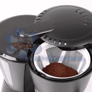Cafetera 12V 170W – Negro 650ml (4-6 tazas)