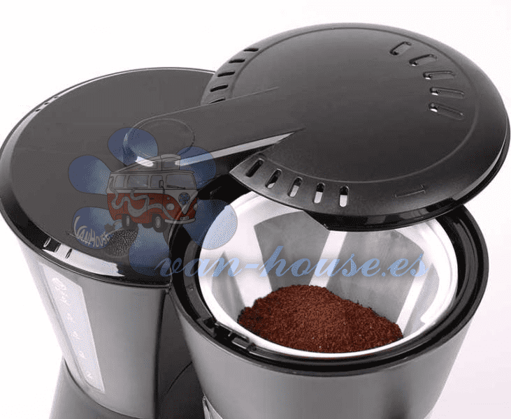 Cafetera 12V 170W – Negro 650ml (4-6 tazas…
