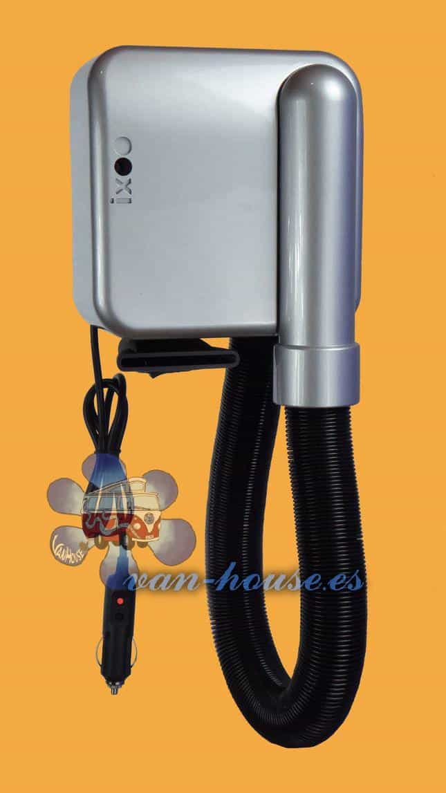 Secador Ixoo 12V - Cable 3m - Color Gris Plata - Van-House
